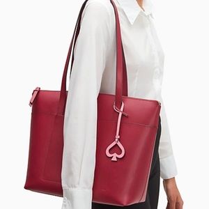 KATE SPADE PATRICE LARGE TOTE CRANBERRY COCKTAIL